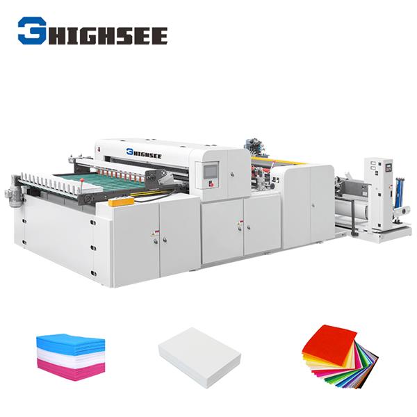 paper reel to sheet cutting machine