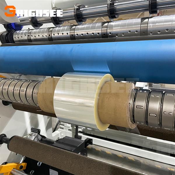 high speed pp paper film cutting slitting machine
