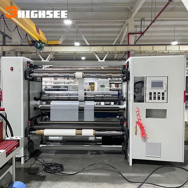 High Speed Non-woven Slitting and Rewinding Machine Roll Paper Cutting and Rewinding Machine