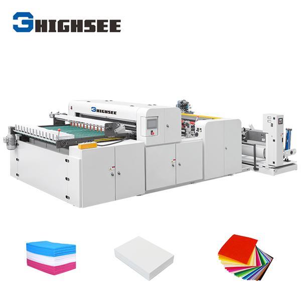 paper reel to sheet cutting machine